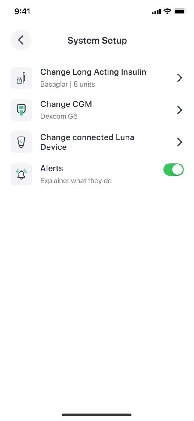Settings (legacy)